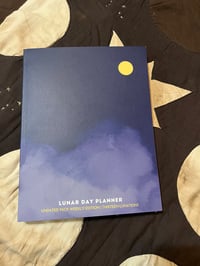 Image 2 of Lunar Day Planner ~  Large Undated Weekly | 13 Lunations (Annual)