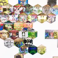 Image 2 of Peel and Stick Skateboard Tiles. 7"x 7" Hex or Square