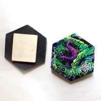 Image 3 of Peel and Stick Skateboard Tiles. 7"x 7" Hex or Square