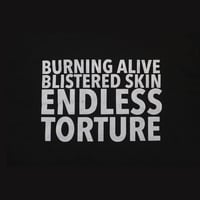 Image 3 of "BURNING ALIVE" - T-SHIRT 