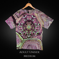 Image 1 of Ice Dyed Adult (Med) Unisex T-shirt
