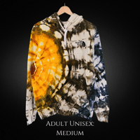 Image 3 of Ice Dyed Adult (Sml & Med) Hoodie
