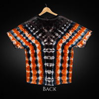 Image 2 of Ice Dyed Y Pattern Adult (Lrg) Unisex T-shirt