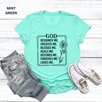 Image 3 of God Designed Me Shirt