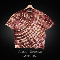 Image 1 of Ice Dyed Geode Adult (Med) Unisex T-shirt