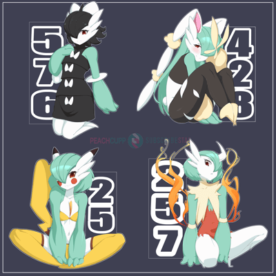 Image of Cecilia Fusion Sticker Set