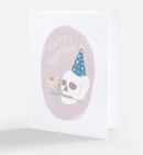 Image 1 of Happy Birthday Party Skull - Illustrated Greeting Card