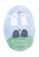 Image 3 of BFFs - Illustrated Greeting Card 