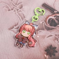 Image 1 of Doki Doki Literature Club Acrylic Keychains