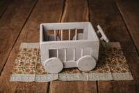 Image 2 of Wood trailer in light grey