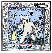 Image 2 of Adventure Cat Mini-Poster