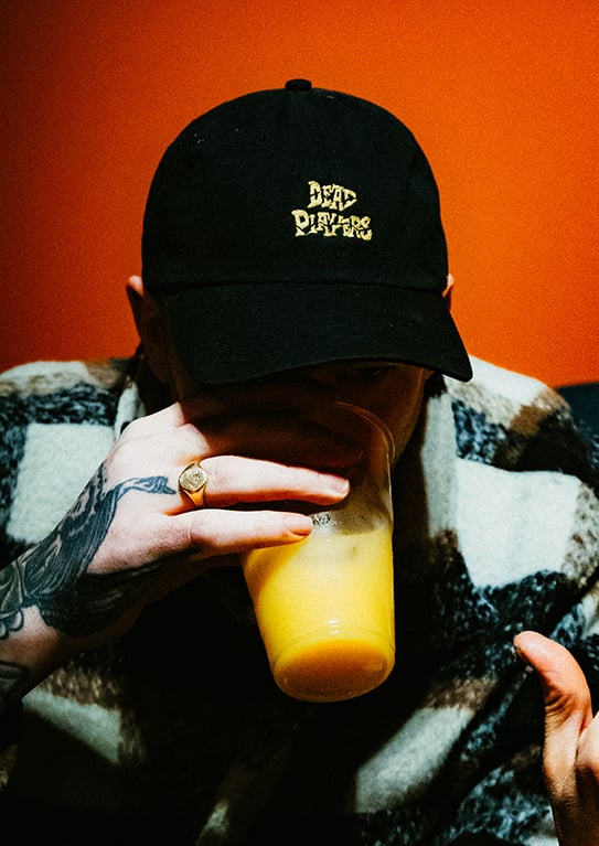 Image of Dead Players Cap (Black)