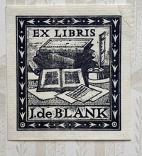 Vintage Bookplate (J)