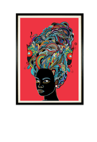 Image 2 of Galactic Morena | On canvas