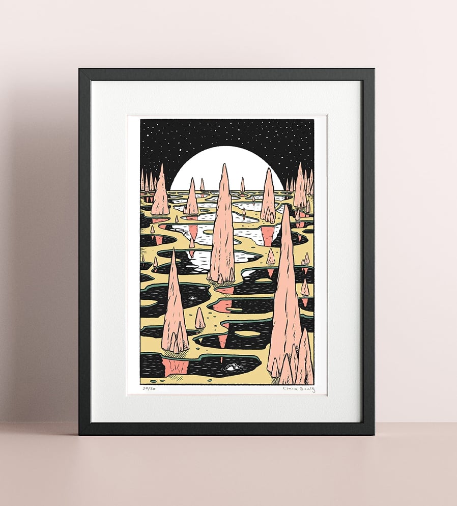 Claire Scully "Outer Wilderness" Limited Edition Prints