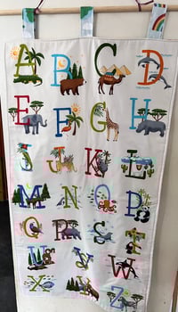 Image 2 of Large Alphabet Wall Hanging 