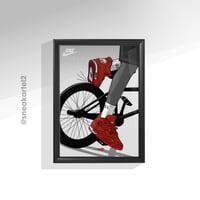 Image 4 of Sneaker Poster Jordan 4 x Nigel Sylvester “Brick by Brick”