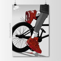 Image 2 of Sneaker Poster Jordan 4 x Nigel Sylvester “Brick by Brick”