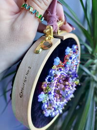 Image 4 of Embellished Heart Embroidery Hoop (#2)