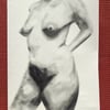 Nude Charcoal Drawing