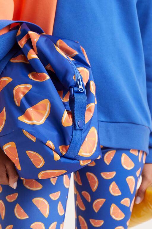Image of Bolsa deporte estampado naranjas.
