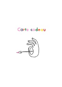 Image 1 of CARTE CADEAU DÉCOR SUR CÉRAMIQUE