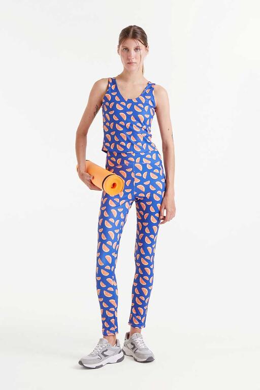 Image of Leggins estampado de naranjas.