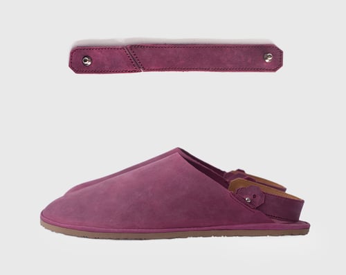 Image of Solis Clogs in Burgundy