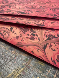 Image 5 of Gold and Red Hand Marbled // Project SECONDS / overs 