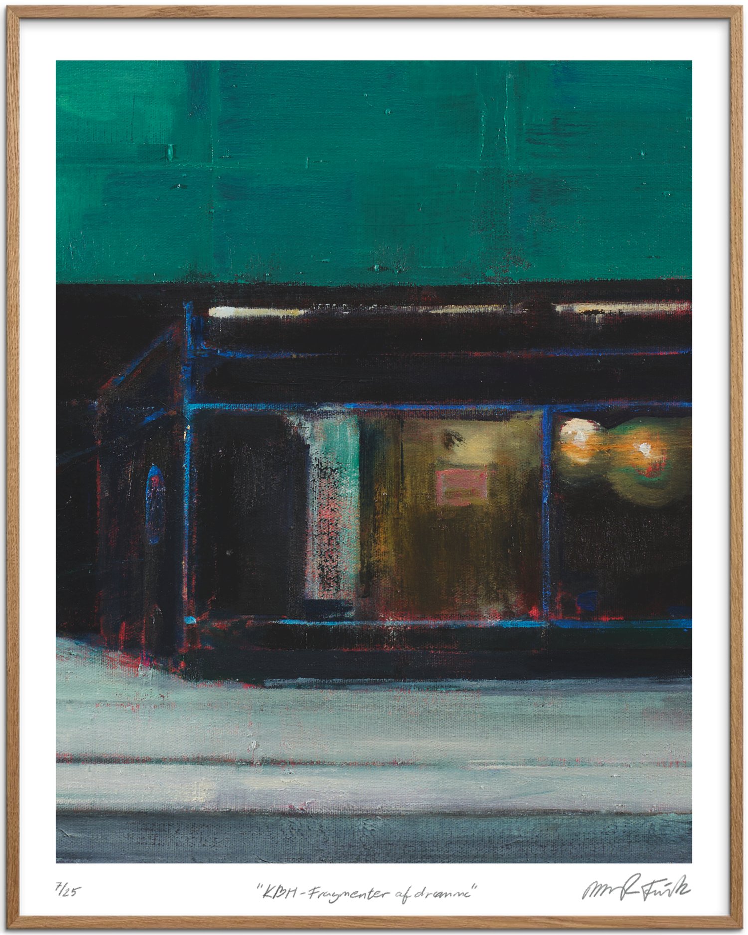 Image of Artprint / Giclée / Kunsttryk / "København – Fragmenter af drømme #11"