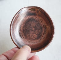 Image 4 of Small Copper Metallic Spoon Rest, Handcrafted Dish for your Coffee Station, Made in USA
