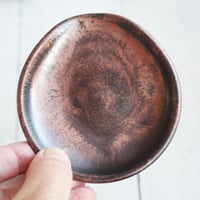 Image 5 of Small Copper Metallic Spoon Rest, Handcrafted Dish for your Coffee Station, Made in USA