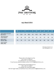 Image of 1957 Beach Shirt High Tide White by PIKE BROTHERS