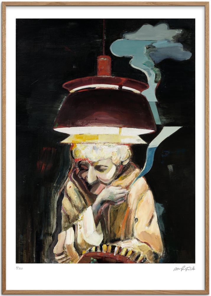 Image of Artprint / giclée / kunsttryk / "Miraklet under min lampe II"