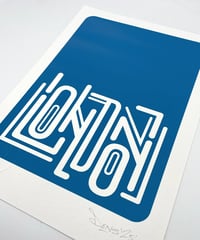 Image 2 of London - Signed and embossed Fine Art Print 