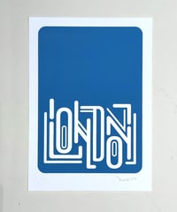 Image 1 of London - Signed and embossed Fine Art Print 