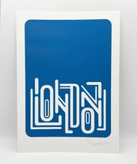 Image 7 of London - Signed and embossed Fine Art Print 