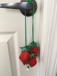 Image 5 of Strawberry Sachet Scented Hanging Diffuser Decor Set