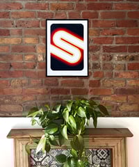 Image 6 of S Letter - Signed and embossed Fine Art Print 