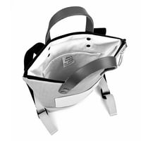 Image 2 of Mochila mini Pata de gallos gris
