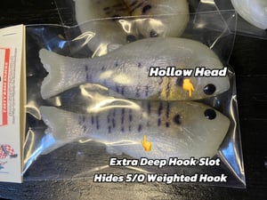 Image of Bob’s Bluegill 2PK (Tiger Bone)