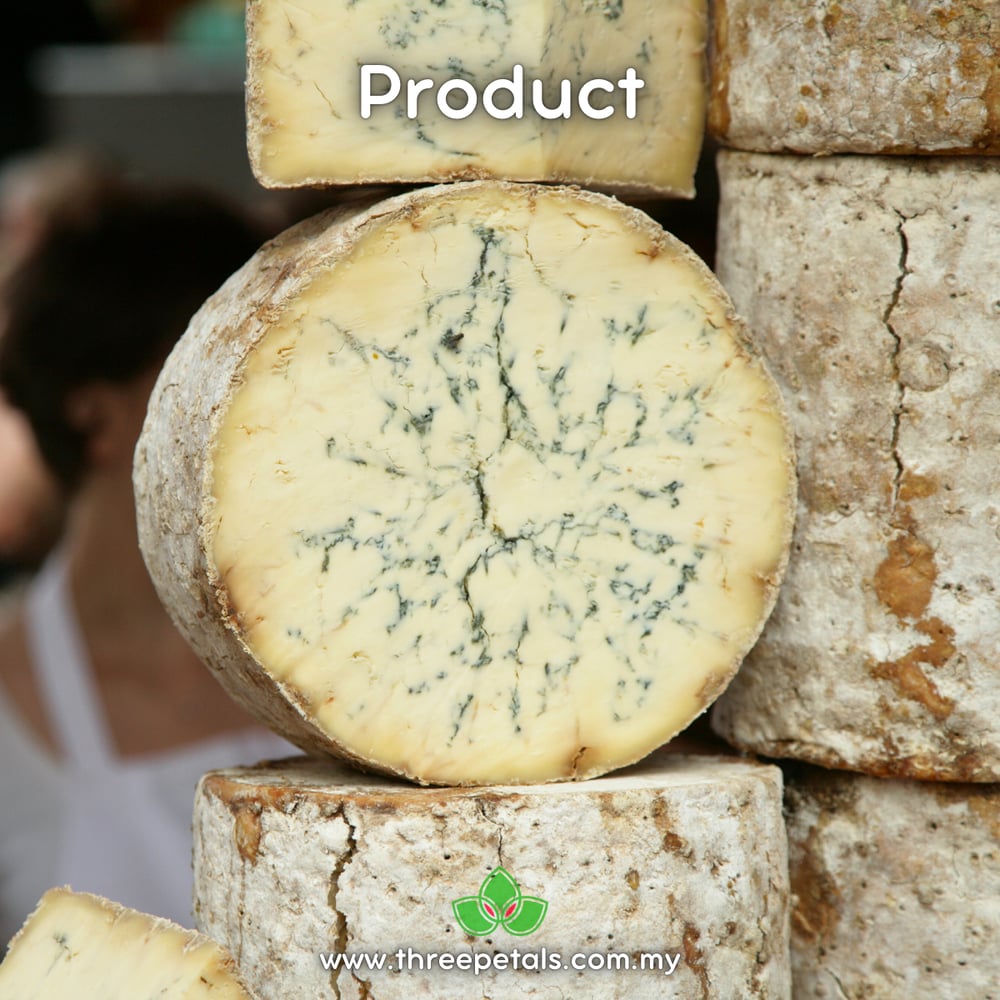 Blue Cheese Mold (Penicillium Roqueforti) Live Mycelium Mushroom Culture Spawn Seed