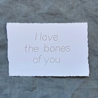 Image 1 of The Bones of You