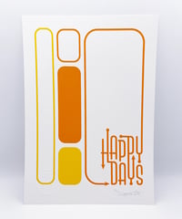 Image 1 of Happy Days - Signed and embossed Fine Art Print 