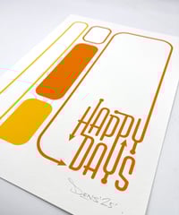 Image 2 of Happy Days - Signed and embossed Fine Art Print 