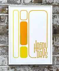 Image 4 of Happy Days - Signed and embossed Fine Art Print 