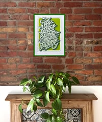 Image 7 of Time Keeps on Slipping Into The Future - Signed and embossed Fine Art Print 