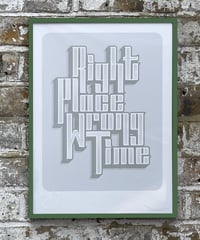 Image 4 of Right Place Wrong Time - Signed and embossed Fine Art Print 