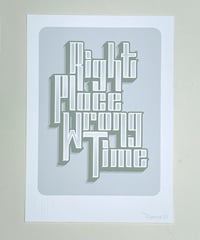 Image 6 of Right Place Wrong Time - Signed and embossed Fine Art Print 