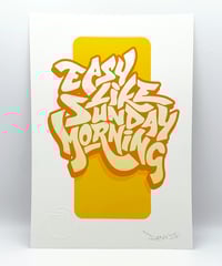 Image 1 of Easy Like Sunday Morning - Signed and embossed Fine Art Print 